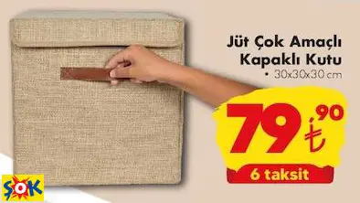 JÜT ÇOK AMAÇLI KAPAKLI KUTU
